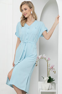 LT Collection Платье 292411 П5536 голубой