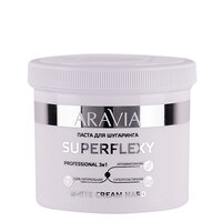 ARAVIA Professional Паста для шугаринга SUPERFLEXY WHITE CREAM, 750 г 406082 1077 