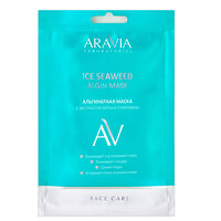 ARAVIA Laboratories " Laboratories" Альгинатная маска с экстрактом мяты и спирулины Ice Seaweed Algin Mask, 30 г 406540 A008 