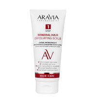ARAVIA Laboratories " Laboratories" Скраб-эксфолиант для глубокого очищения кожи головы с АНА-кислотами и минералами Mineral Hair Exfoliating-Scrub, 200 мл/8 406592 А202 