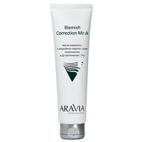 ARAVIA Professional Маска-корректор против несовершенств с хлорофилл-каротиновым комплексом и Д-пантенолом (3%) Blemish Correction Mask, 100 мл 406650 9008 