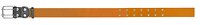 Зооник Ошейник брезент, двойной 45мм (51-72см), , оранжевый  409252 10177-2 