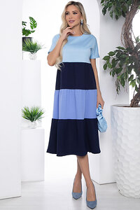 LT Collection Платье 422337 П10029 голубой