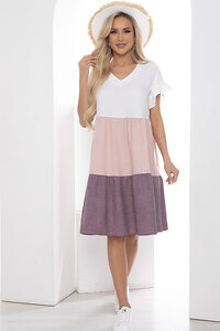LT Collection Платье 422526 П10257 розовый