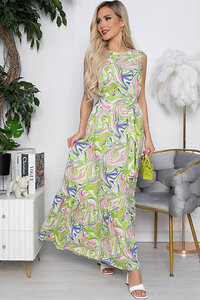 LT Collection Платье 424067 П10356 зелёный