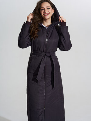 DIMMA Пальто 440336 2503 Баклажановый