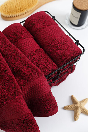Текс-плюс Полотенце 565860 НФ-00225203 Бордовый