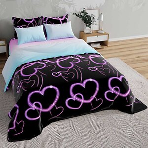 Текс-плюс КПБ Общий 568061 НФ-00029608 Неоновые Сердца