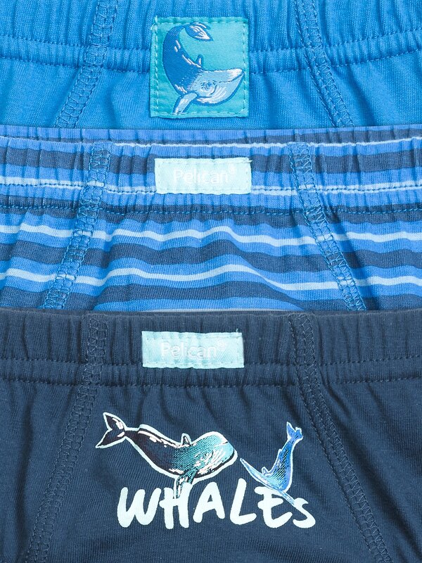 PELICAN Трусы 175524 BULB3223(3) Синий/синий/темно-синий