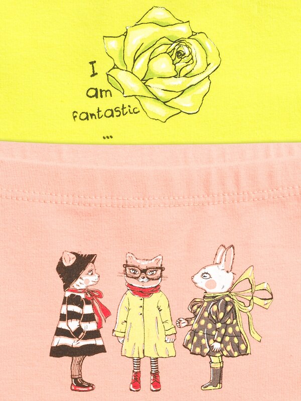 PELICAN Трусы 175547 GUHB3256(2) Желтый/персиковый