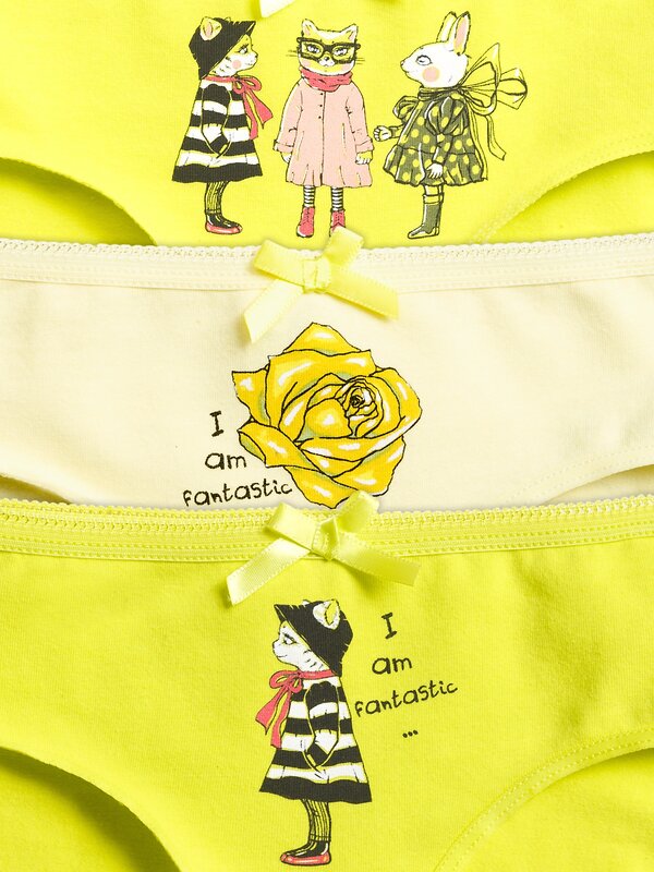 PELICAN Трусы 175555 GULB3256/1(3) Желтый/желтый/желтый