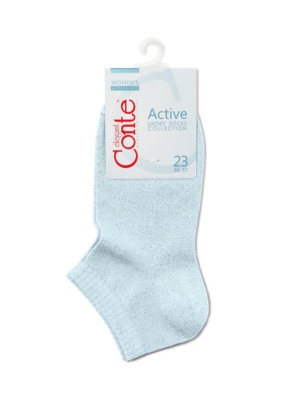 Conte elegant Носки 192097 ACTIVE Светло-голубой