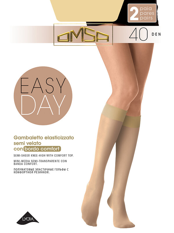 JS Omsa Гольфы 198920 EASY DAY 40 (гольфы 2 п.)
