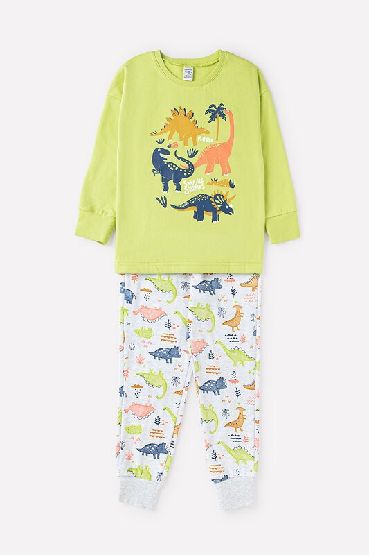 CROCKID Пижама 201924 К 1547 темно-салатовый