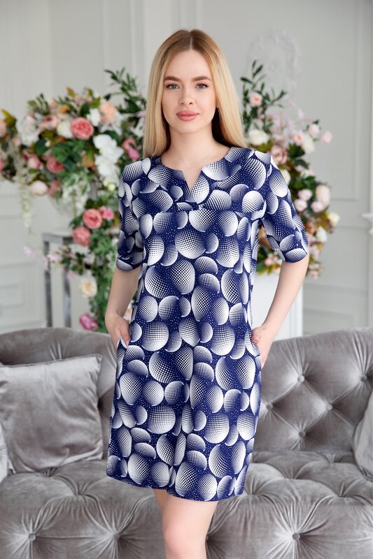 Lika Dress Туника 203954 7374 Синий