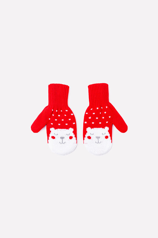 CROCKID Варежки 205954 КВ 10003/ш красный