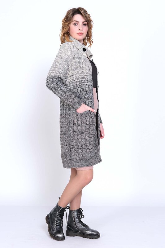 Ankoli Кардиган 97816 35769в кофейный микс
