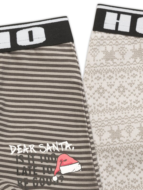 PELICAN Трусы 209128 BUHB3870(2) Серый/светло-серый