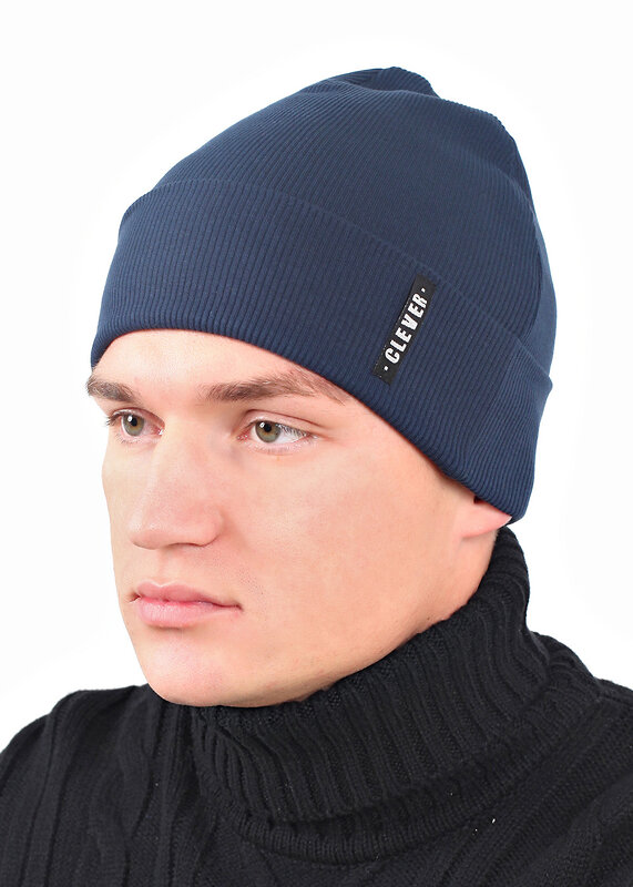 CLEVER Шапка 217359 600806ш т.синий