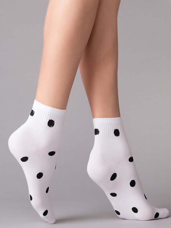 JS Minimi Носки 221285 MINI TREND 4209 bianco