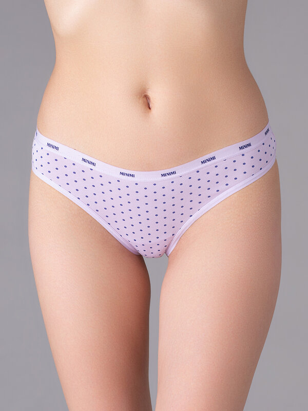 JS Minimi Трусы 234156 MT Pois 211 string lilla