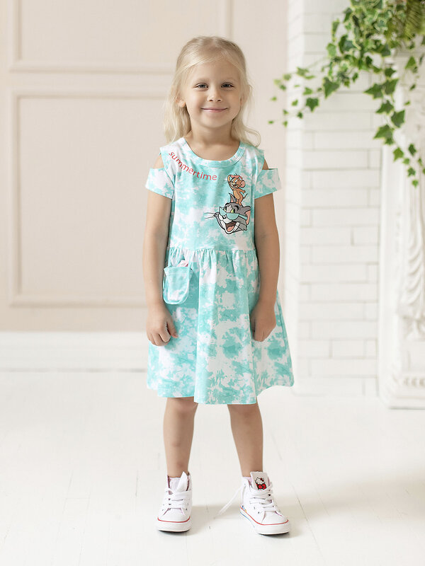 BATIK Платье 235648 0059_ЛС22 бирюзовый