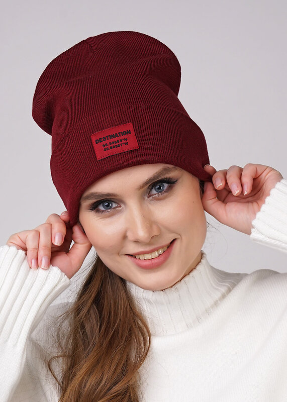 CLEVER Шапка 248055 602804ак бордовый
