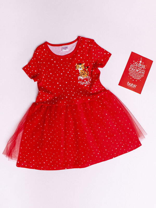 BATIK Платье 252735 0021_НК Красный