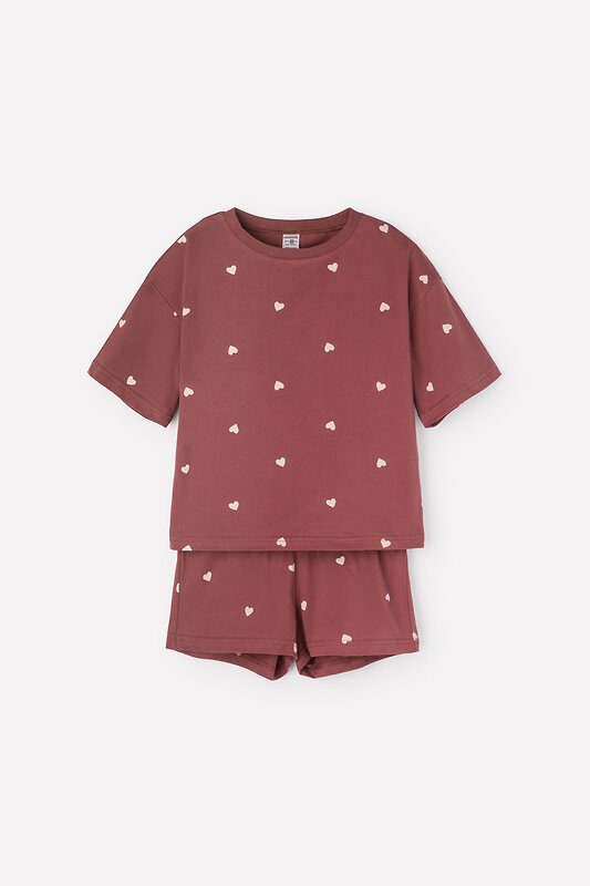 CROCKID Пижама 253006 К 1585 шоколадный