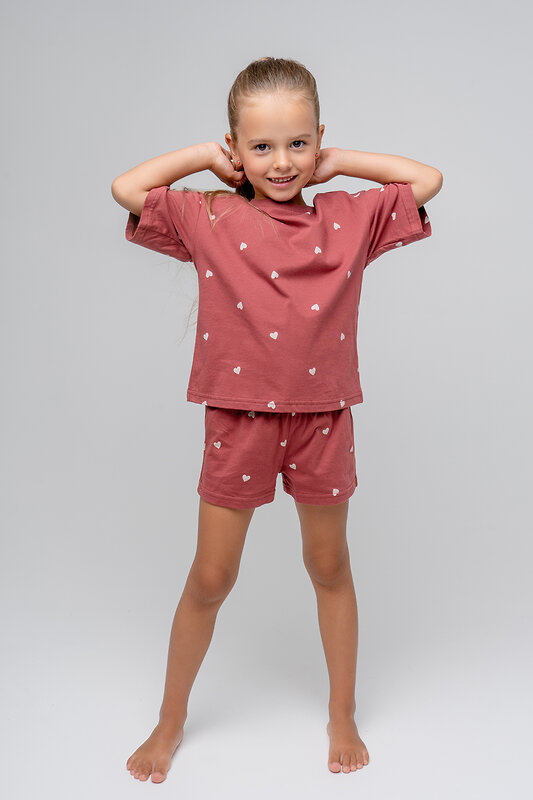 CROCKID Пижама 253006 К 1585 шоколадный