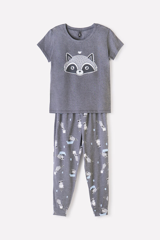 CUBBY Пижама 255224 КБ 2781 серый меланж