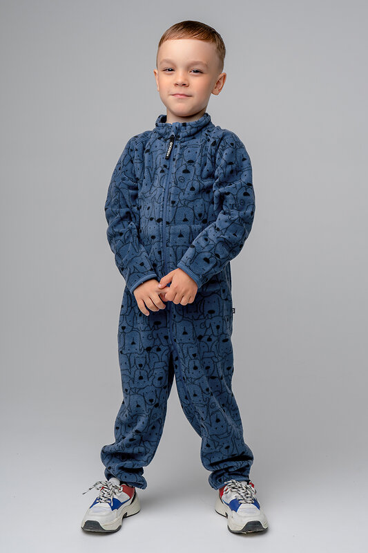 CROCKID Комбинезон 255239 ФЛ 60001/н/48 ГР светлый индиго