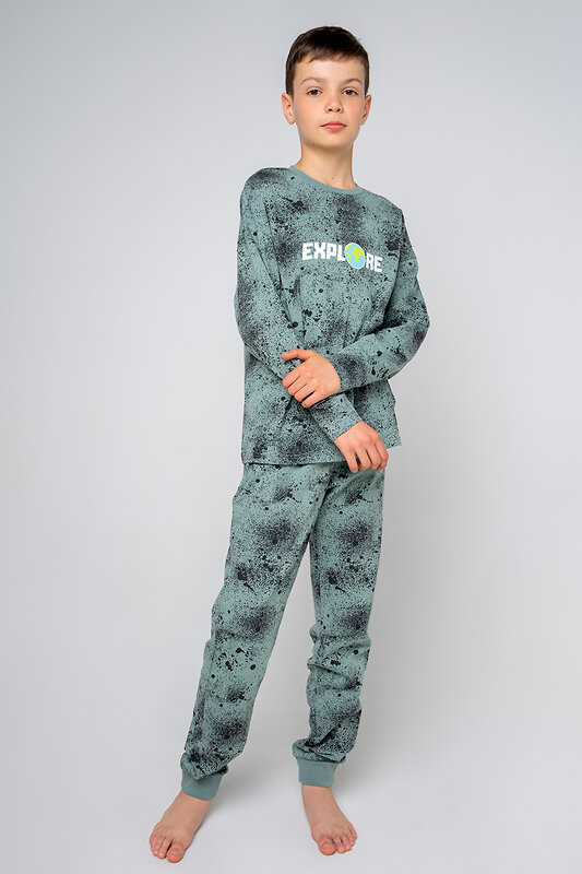 CUBBY Пижама 258424 КБ 2811 полынь, мелкие брызги