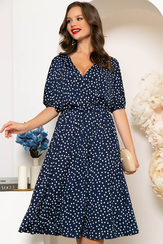 LT Collection Платье 259782 П4300 синий