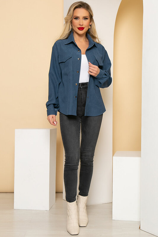 LT Collection Рубашка 259817 Б4395 джинс