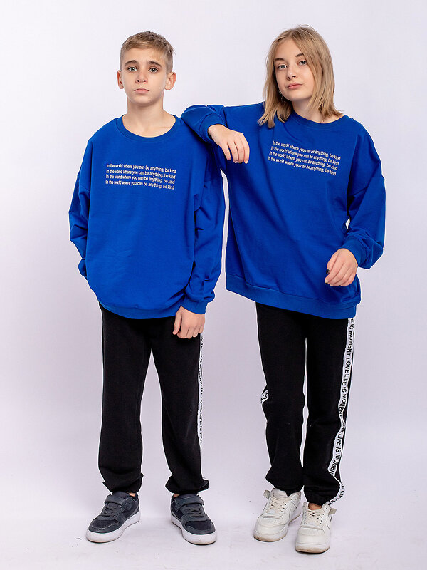BATIK Свитшот 262789 009_ОП22 Синий