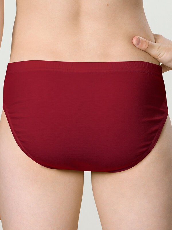 PELICAN Трусы 263531 BULB4309(3) Бордовый/хаки/серый