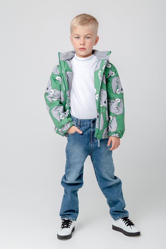 CROCKID Куртка 275995 ВК 30126/н/2 ГР глубокий зеленый, коалы
