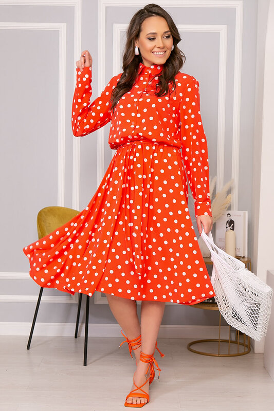 LT Collection Платье 277014 П4503 Оранжевый