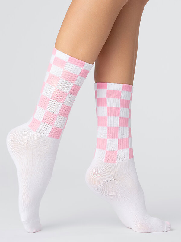 JS Giulia Носки 277357 WS4 TRENDY 03 bianco/pink