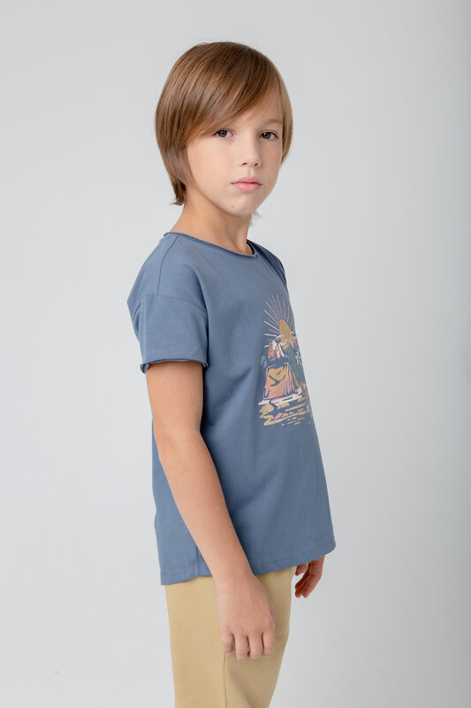 CROCKID Фуфайка 278595 КР 301991 винтажный синий