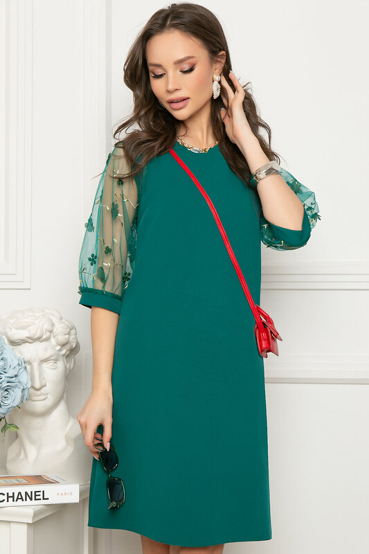Bellovera Платье 279080 8П4937 зеленый