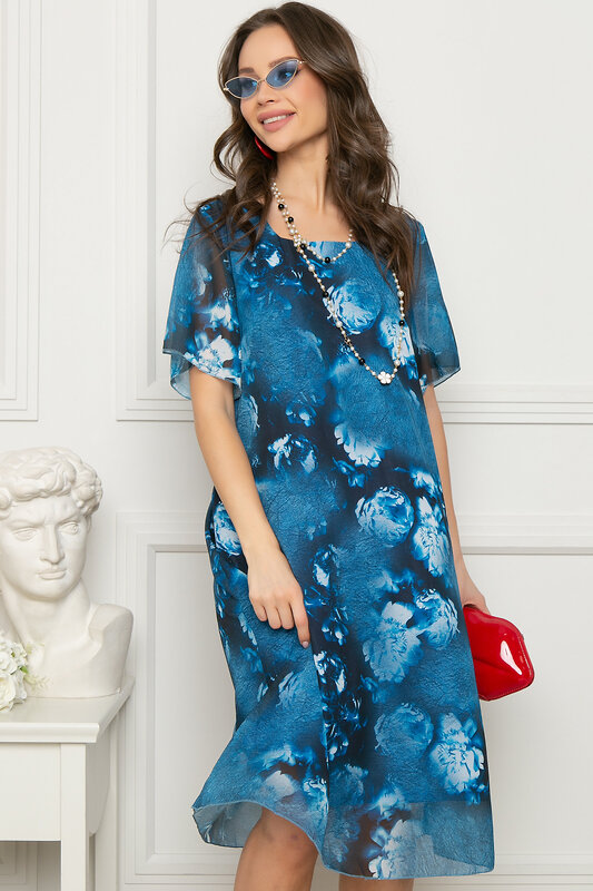 Bellovera Платье 279088 31П4917 синий