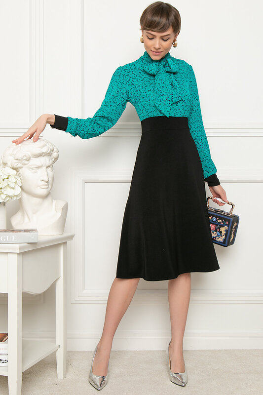 Bellovera Платье 279101 4П4881 изумрудный