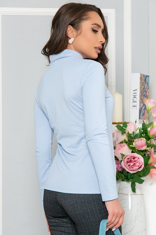 LT Collection Водолазка 279518 Б5197 нежно-голубой