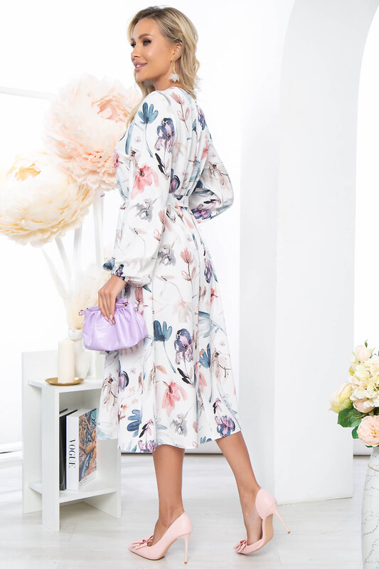 LT Collection Платье 279521 П5253 белый
