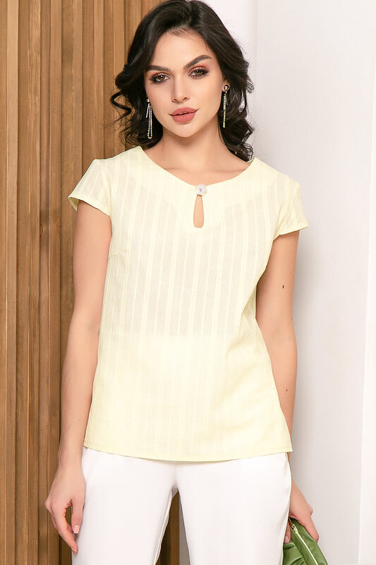LT Collection Блуза 279861 Б5203 лимонный
