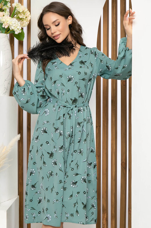 LT Collection Платье 279864 П5242 полынь