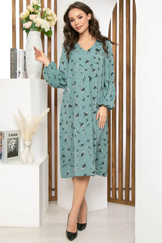 LT Collection Платье 279864 П5242 полынь