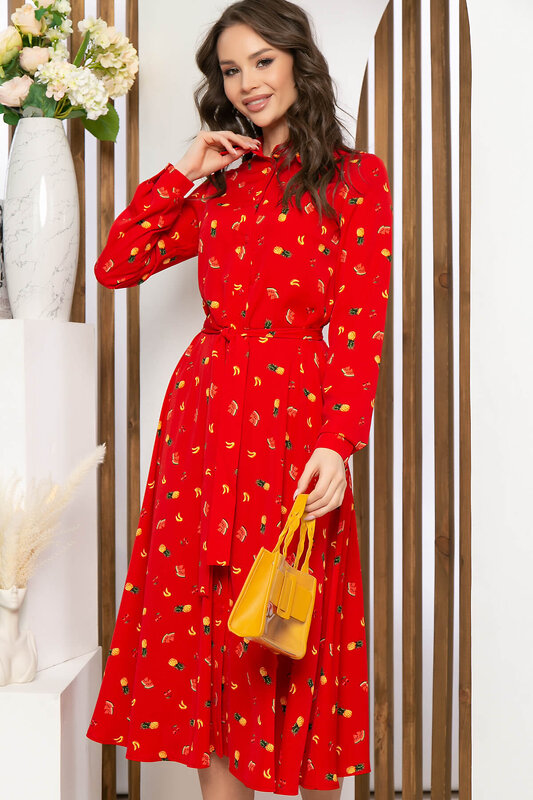 LT Collection Платье 280333 П4917 красный